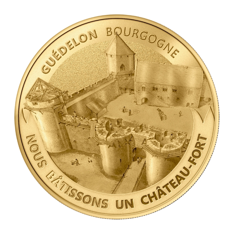 Guédelon - Bourgogne - Vue aérienne